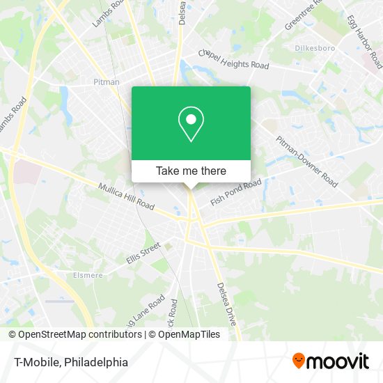 T-Mobile map