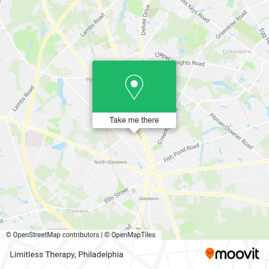 Limitless Therapy map