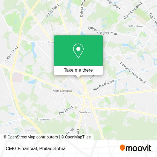 CMG Financial map