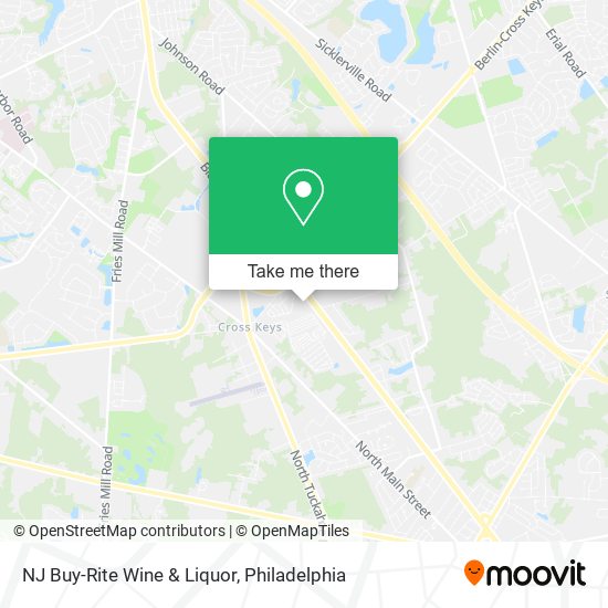 NJ Buy-Rite Wine & Liquor map