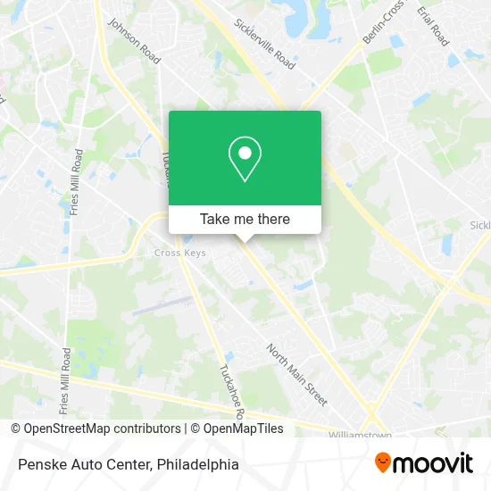 Penske Auto Center map