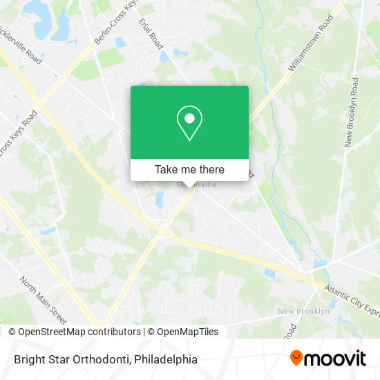 Bright Star Orthodonti map