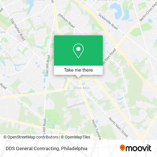 Mapa de DDS General Contracting