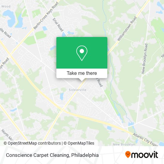 Mapa de Conscience Carpet Cleaning