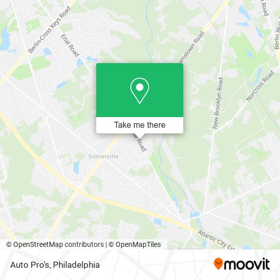 Mapa de Auto Pro's