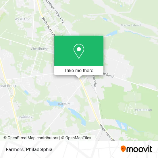 Farmers map