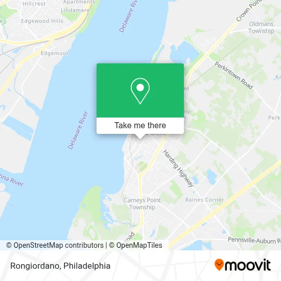 Rongiordano map