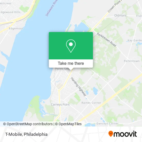 T-Mobile map