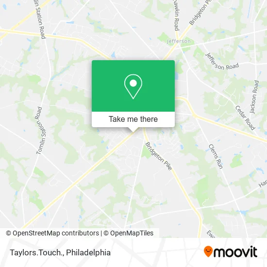 Taylors.Touch. map