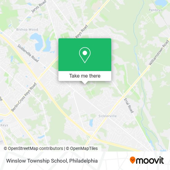 Mapa de Winslow Township School
