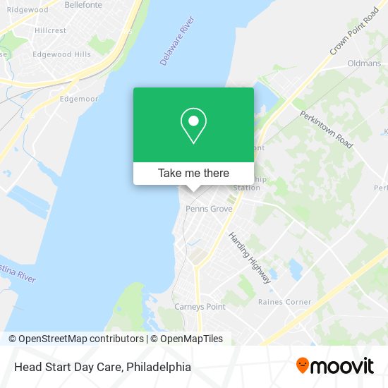Mapa de Head Start Day Care