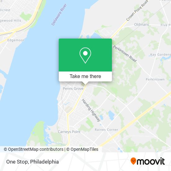 Mapa de One Stop
