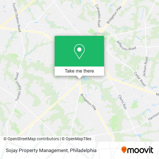 Mapa de Sojay Property Management