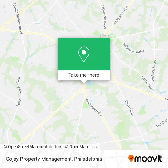 Sojay Property Management map