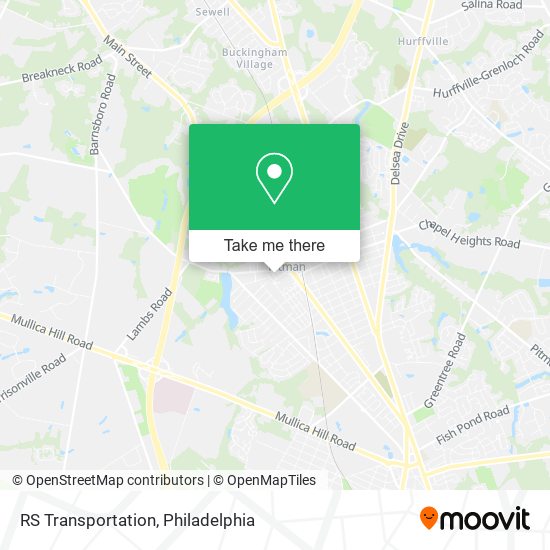 Mapa de RS Transportation