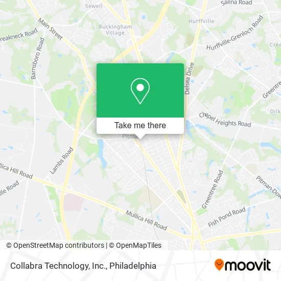 Mapa de Collabra Technology, Inc.