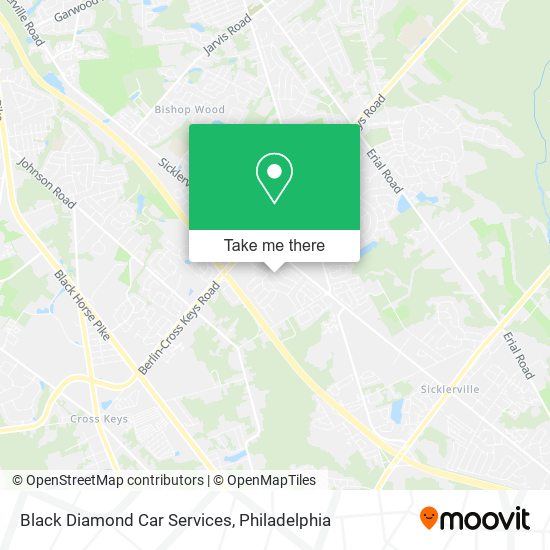 Mapa de Black Diamond Car Services