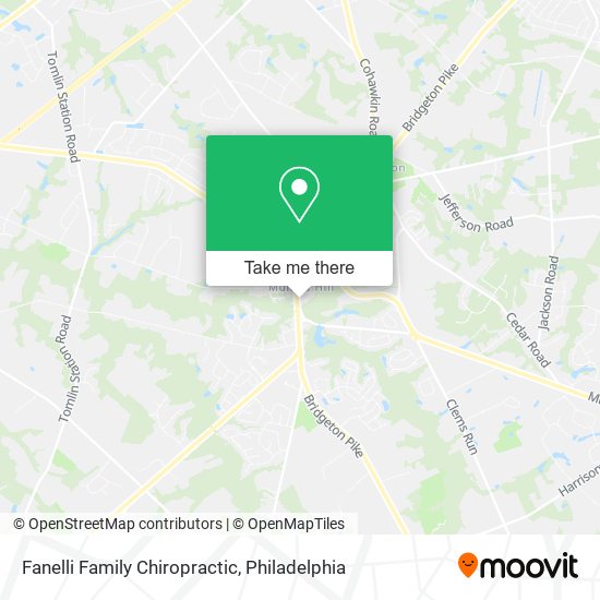 Mapa de Fanelli Family Chiropractic