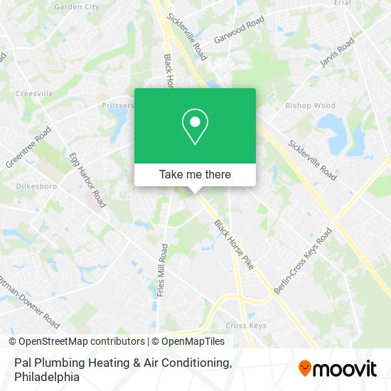 Mapa de Pal Plumbing Heating & Air Conditioning
