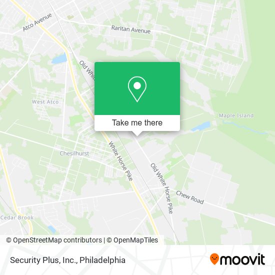 Security Plus, Inc. map