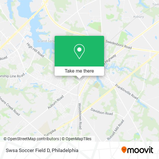 Mapa de Swsa Soccer Field D