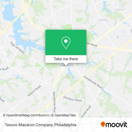 Tesoro Macaron Company map