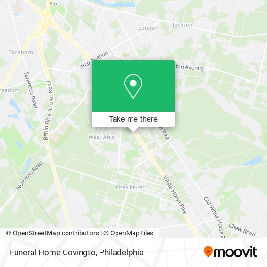 Funeral Home Covingto map