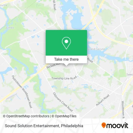 Sound Solution Entertainment map