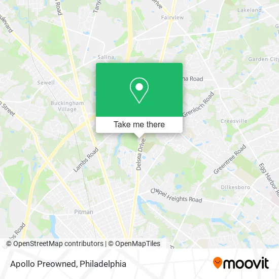 Apollo Preowned map