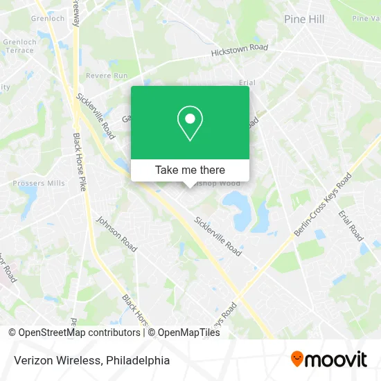 Verizon Wireless map