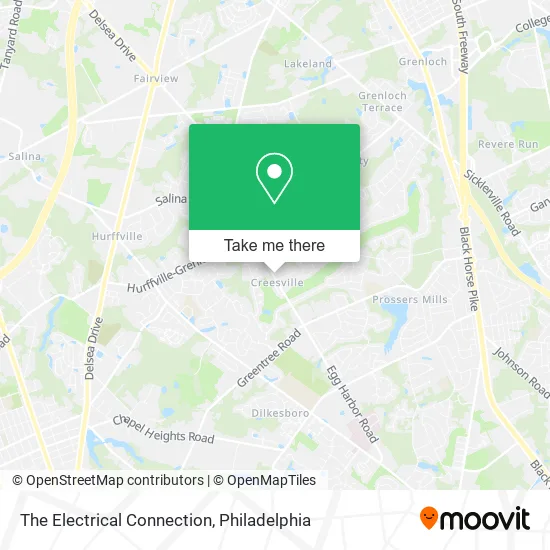The Electrical Connection map
