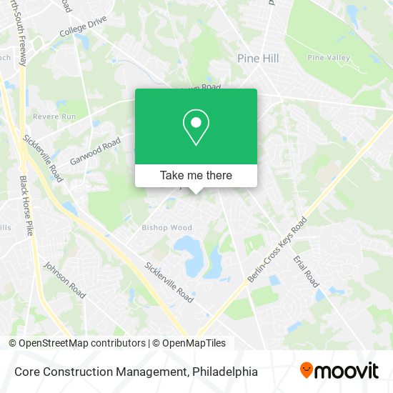 Mapa de Core Construction Management