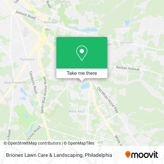 Mapa de Briones Lawn Care & Landscaping