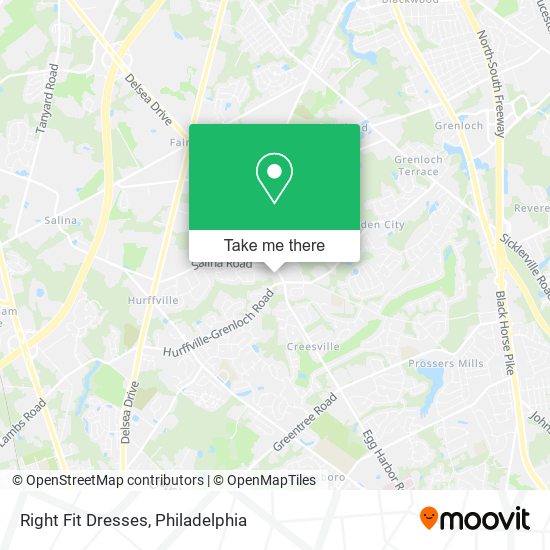 Mapa de Right Fit Dresses