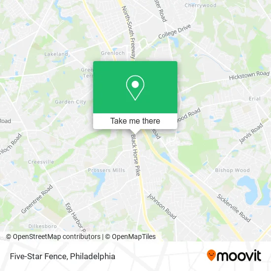 Mapa de Five-Star Fence