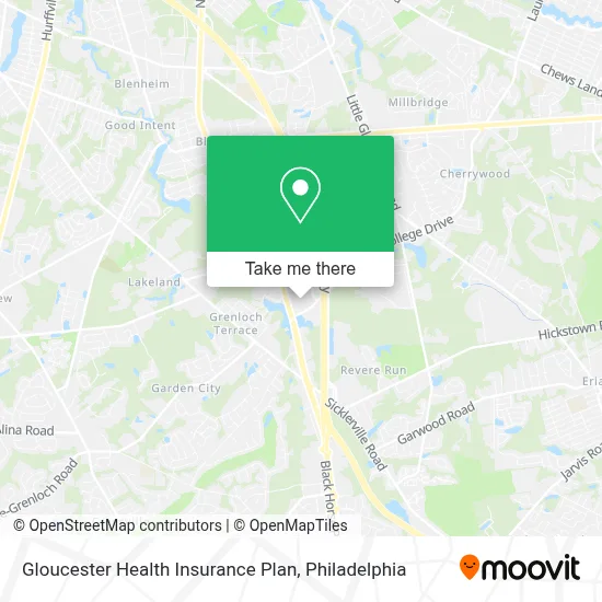 Gloucester Health Insurance Plan map