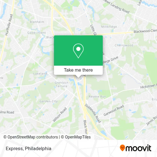 Express map