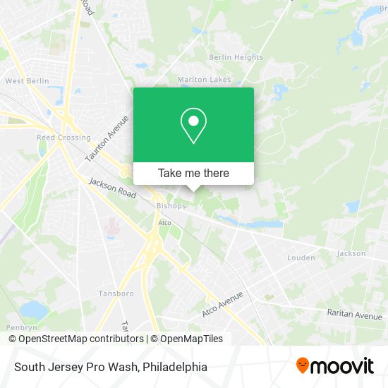 Mapa de South Jersey Pro Wash
