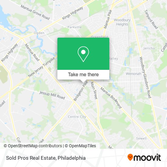 Sold Pros Real Estate map