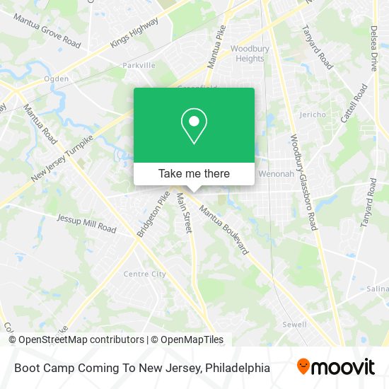 Mapa de Boot Camp Coming To New Jersey