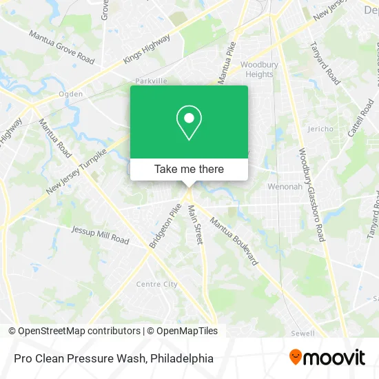 Pro Clean Pressure Wash map