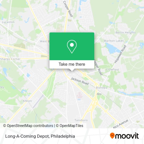Mapa de Long-A-Coming Depot
