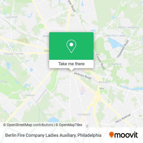 Mapa de Berlin Fire Company Ladies Auxiliary