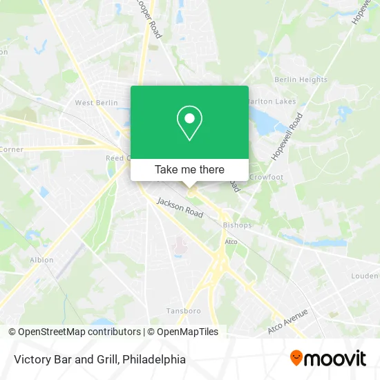 Victory Bar and Grill map