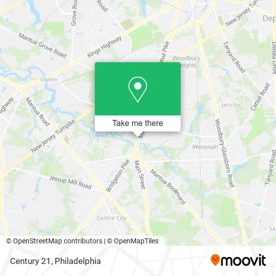 Century 21 map