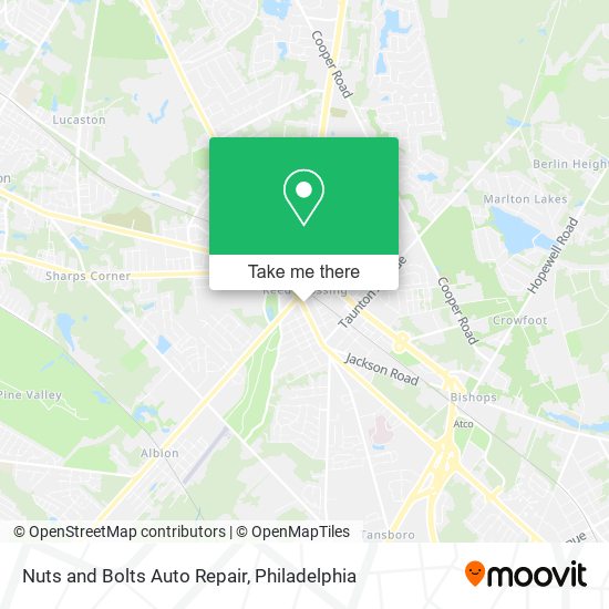 Nuts and Bolts Auto Repair map