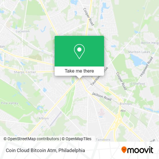 Coin Cloud Bitcoin Atm map