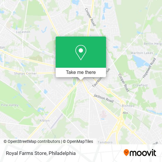 Royal Farms Store map