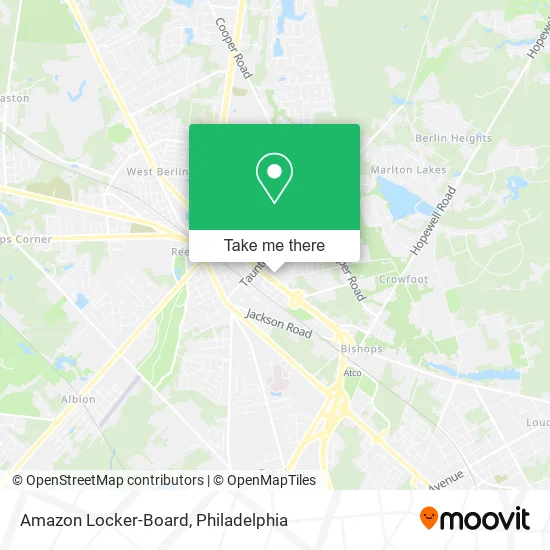 Amazon Locker-Board map