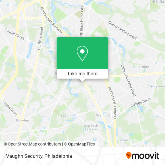 Vaughn Security map
